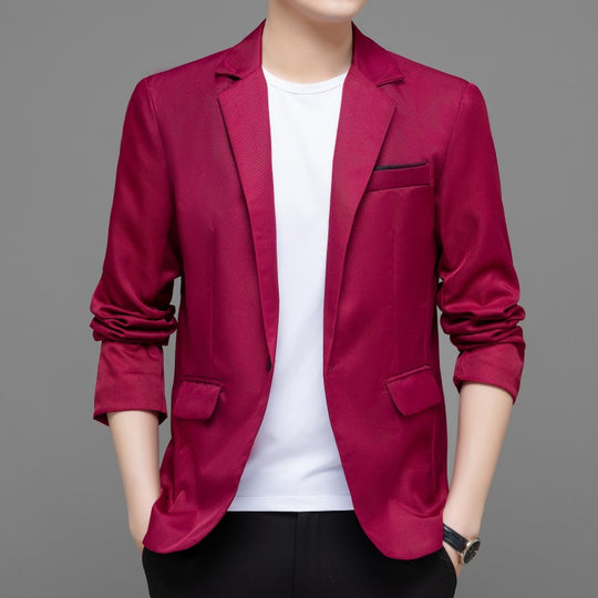 Herren modernen Blazer mit eleganter Passform und praktischen Taschen EB
