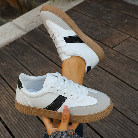 Damen Sneakers im sportlich-eleganten Stil mit gepolsterter Laufsohle EB