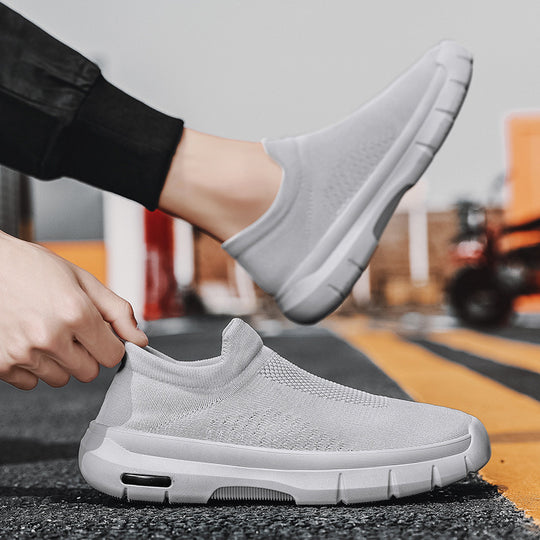 Damen atmungsaktive Slip-On Sneakers mit flexibler Sohle von EB