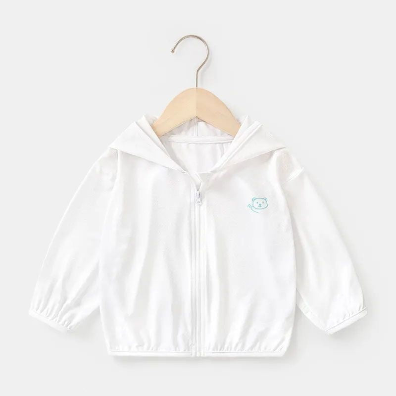 Unisex nan atmungsaktive Kleinkind Kapuzenzipjacke mit UV-Schutz und schnelltrocknendem Material EB