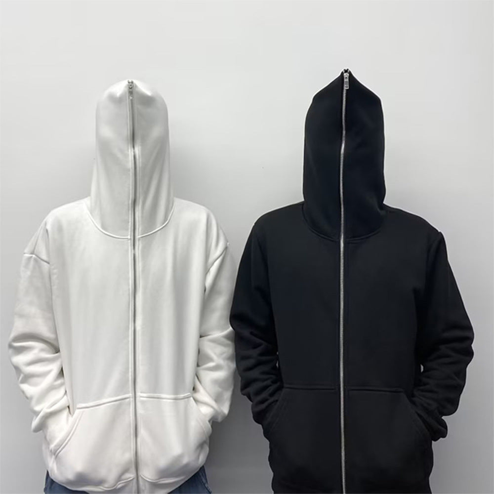 Unisex nan leichter Reißverschluss-Hoodie mit minimalistischer Nahtführung und ergonomischer Kapuze EB