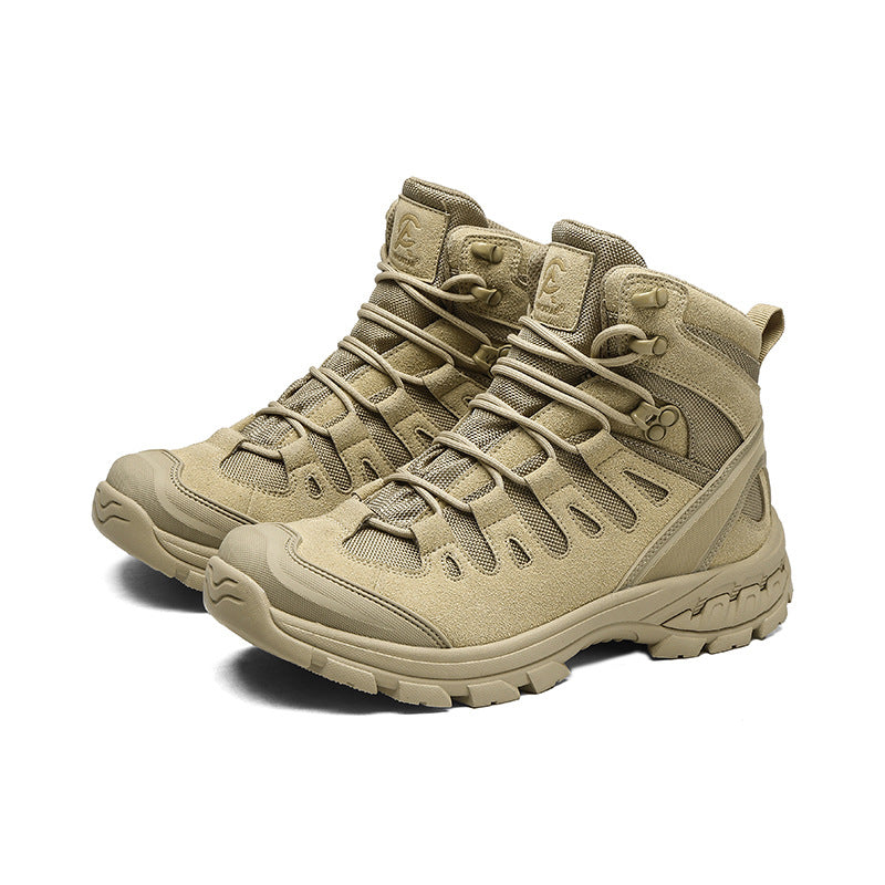 Herren Wanderstiefel mit atmungsaktivem Obermaterial und rutschfester Sohle EB