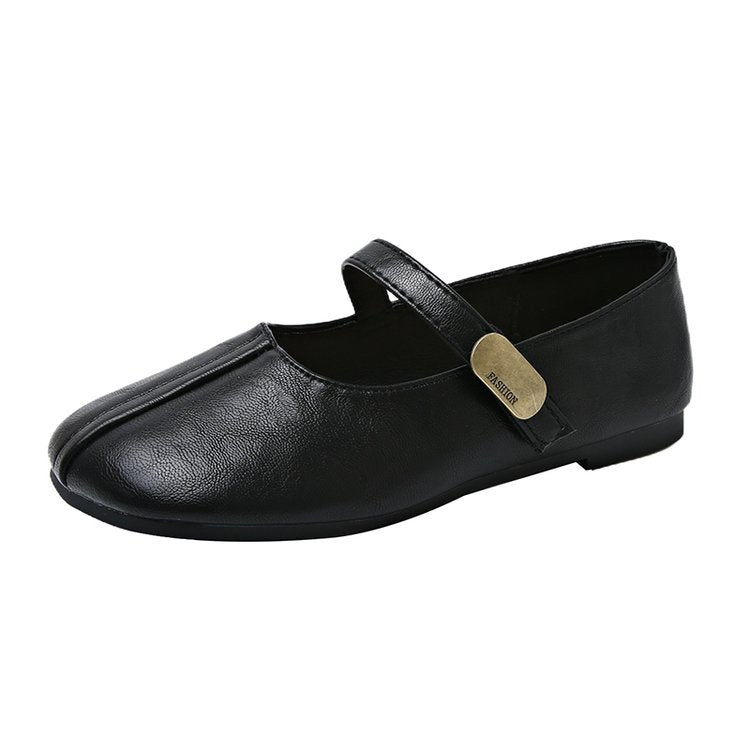 Damen Ballerinas mit verstellbarem Riemen und elegantem Design EB