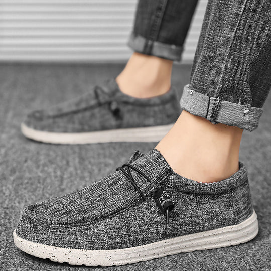 Damen lässige Slipper mit elastischem Schnürsystem EB