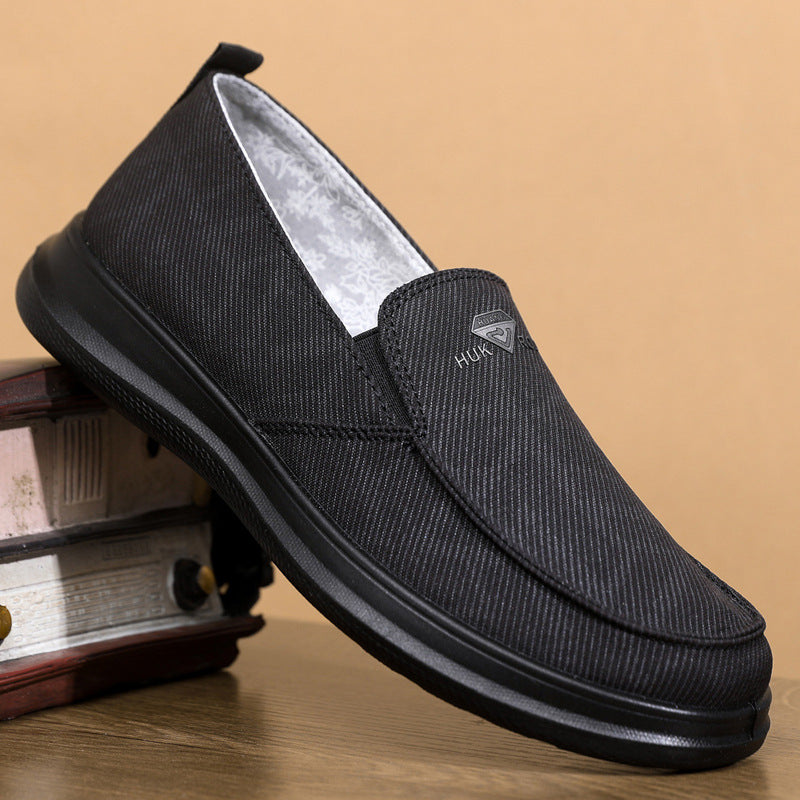 Damen Bequeme Slip-On Freizeitschuhe mit rutschfester Sohle und elastischem Obermaterial EB