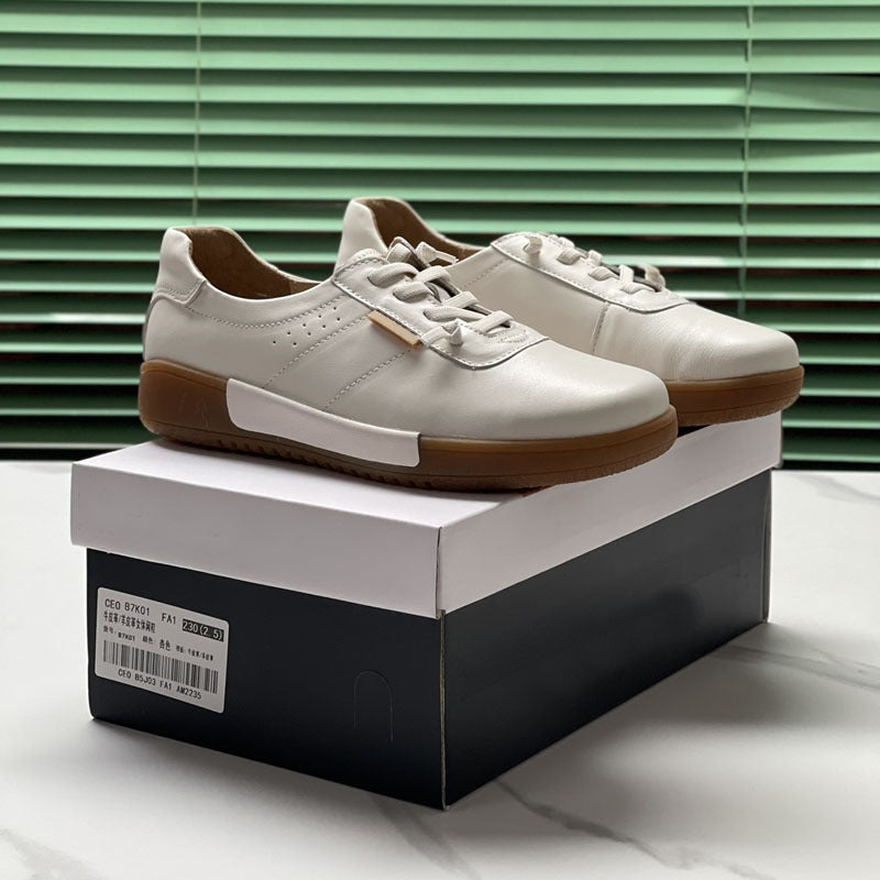 Damen Bequeme Sneaker mit atmungsaktiver Oberflächenstruktur EB