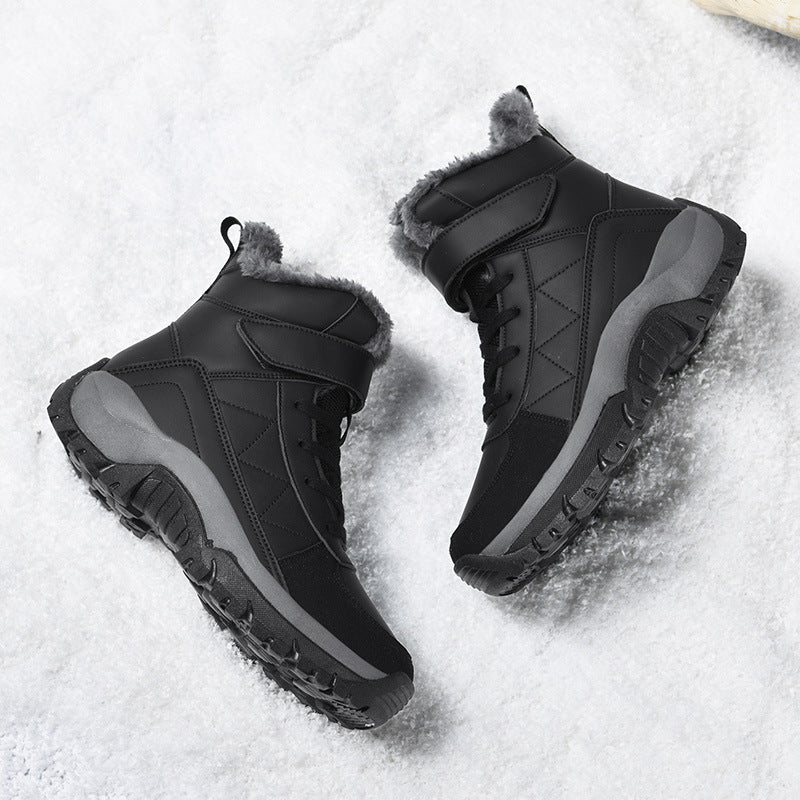 Damen Winterboots mit warmem Kunstfellfutter und rutschfester Sohle EB
