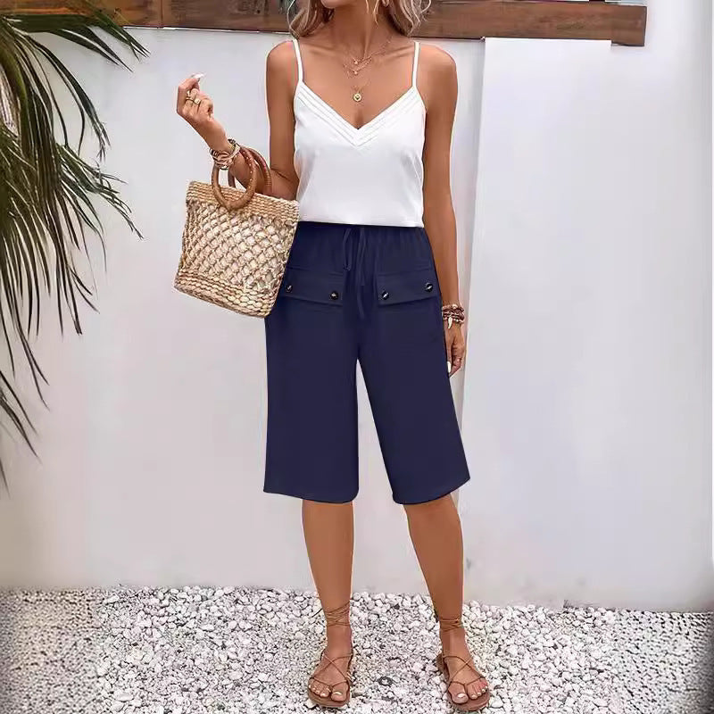 Damen lässige Sommer Shorts EB