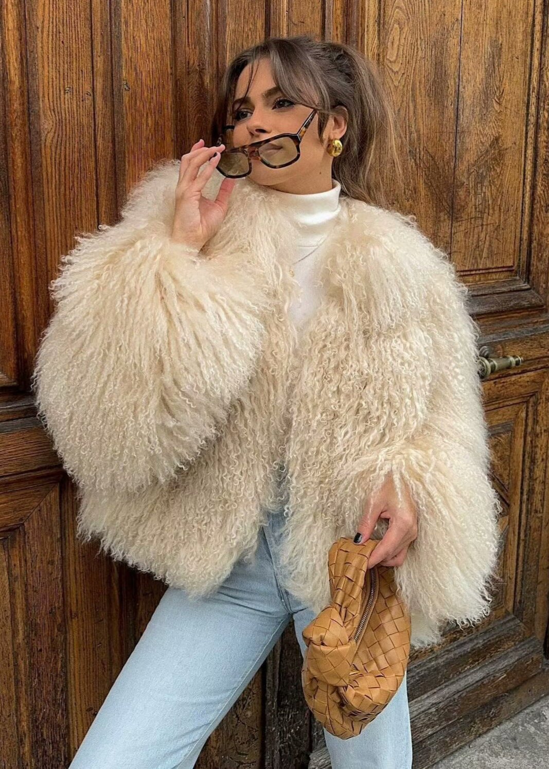EB | Faux Shearling Jacke