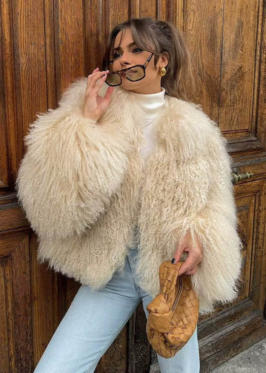 EB | Faux Shearling Jacke
