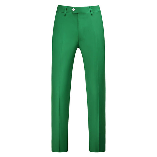 Herren nan schlanke Premium-Bügelfaltenhose mit Stretchbund und knitterarmem Gewebe EB