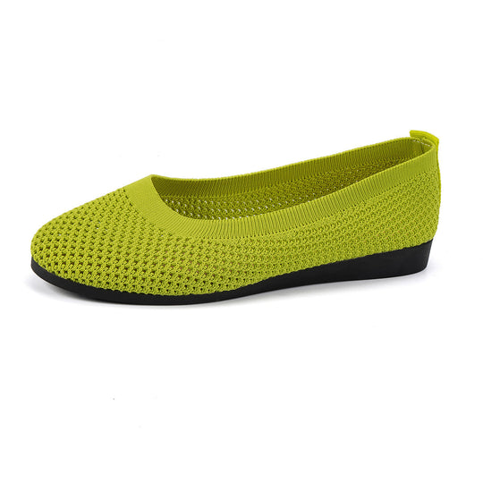 Damen bequeme Slipper aus atmungsaktivem Netzmaterial mit rutschfester Sohle EB