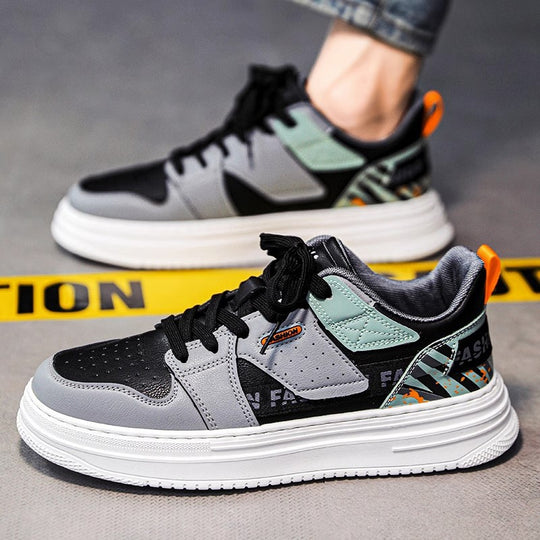 Damen Modische Sneakers mit atmungsaktivem Obermaterial und stabiler Sohle EB