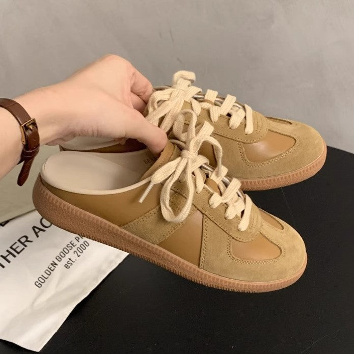 Damen modische Slipper mit sportlichem Design und atmungsaktivem Obermaterial EB