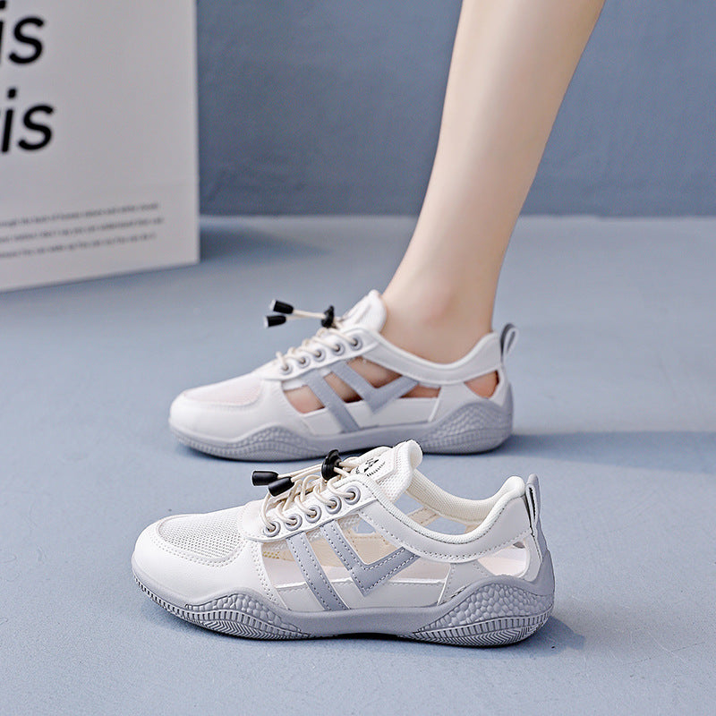 Damen Atmungsaktive Freizeitsneaker mit innovativem Schnürsystem EB