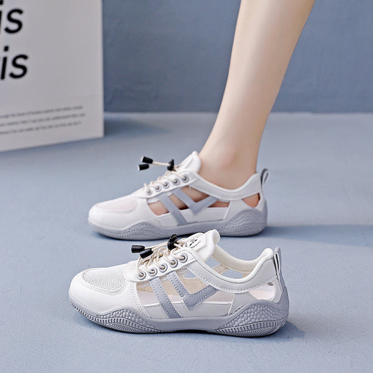 Damen Atmungsaktive Freizeitsneaker mit innovativem Schnürsystem EB