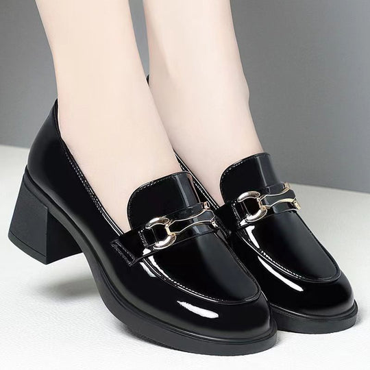 Damen Elegante und bequeme Pumps mit modischem Schnallen-Design EB