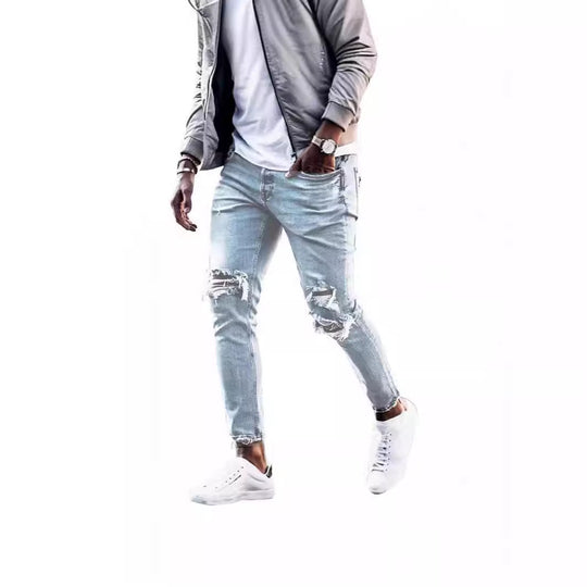 Herren Destroyed Jeans mit modernen Distressed-Effekten EB