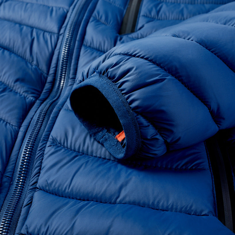 EB | Gesteppte leichte Herrenjacke mit Kapuze