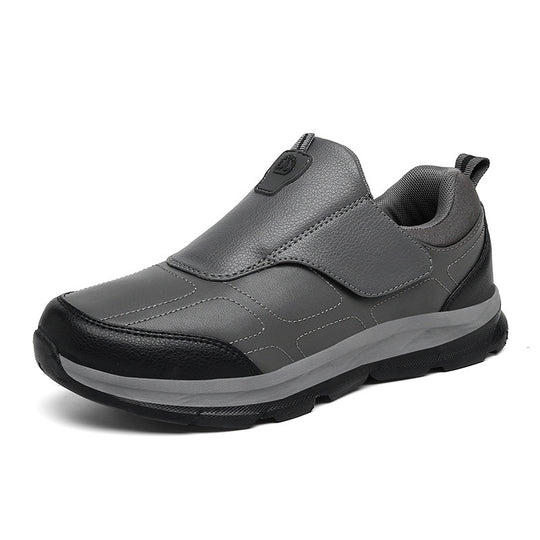 Damen Komfortable Slip-On Freizeitschuhe mit verstellbarem Klettverschluss EB