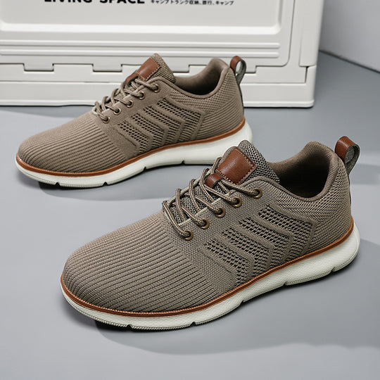 Damen Atmungsaktive und elastische Sneakers mit rutschfester Sohle EB