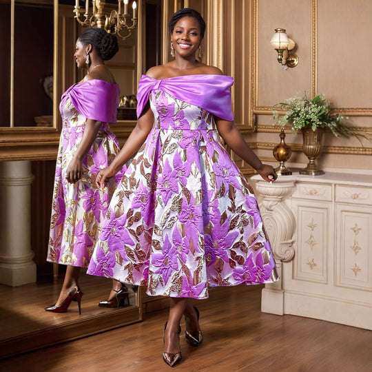 Damen Glamouröses Abendkleid mit Drapierung EB