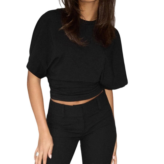Damen lässiges Crop-Top EB