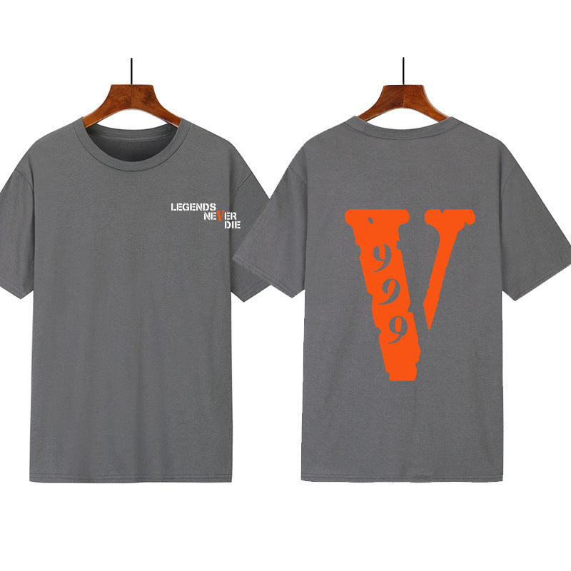 Damen Grafik T-Shirt mit originellem Schriftzug und kreativem Design EB