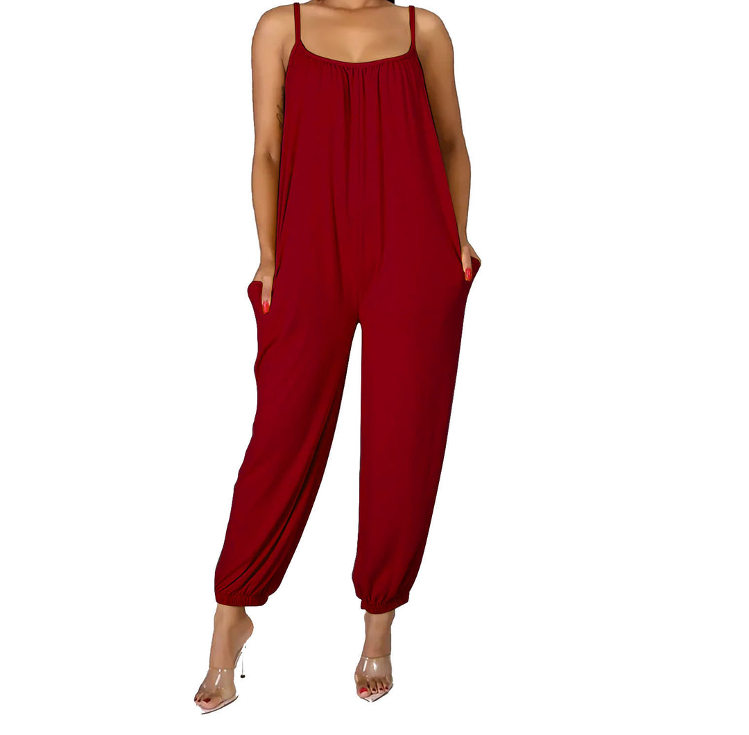 Damen Oversized Jumpsuit EB
