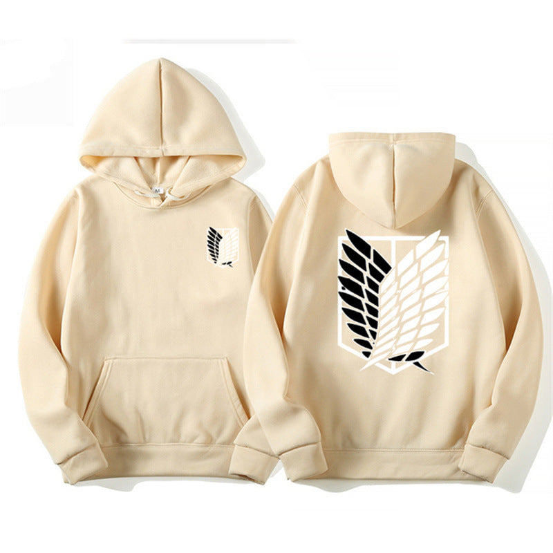 Damen Kapuzenpullover mit klassischem Anime-Motiv EB