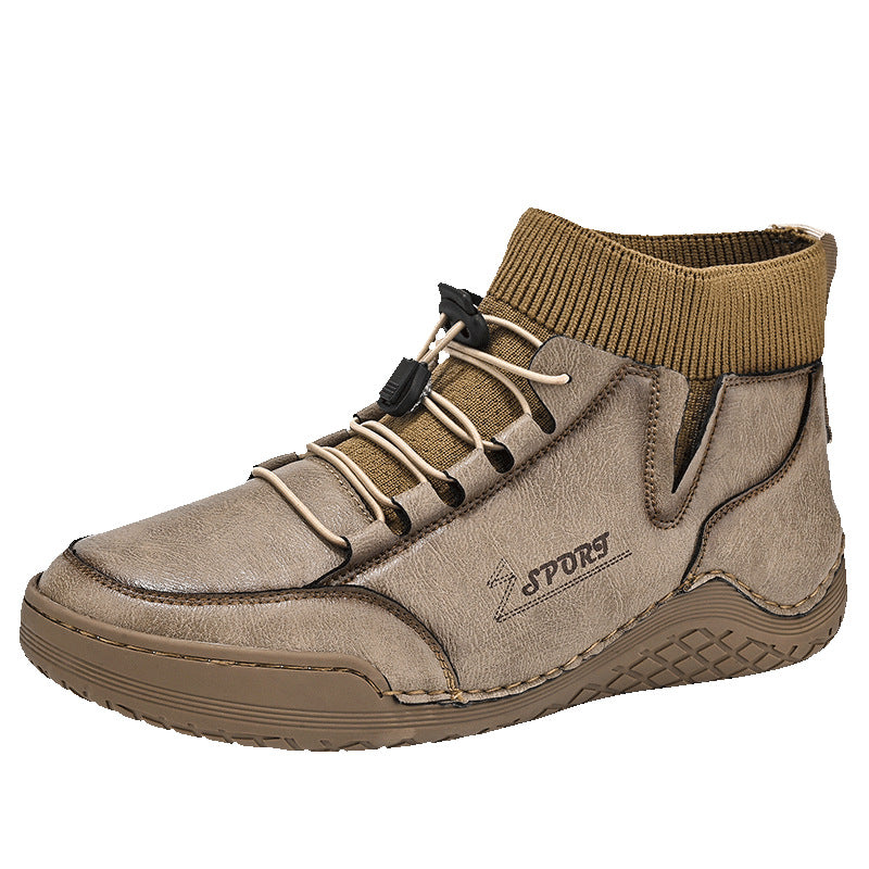 Herren Sportliche Winter-Wanderstiefel mit elastischem Knöchelbereich EB