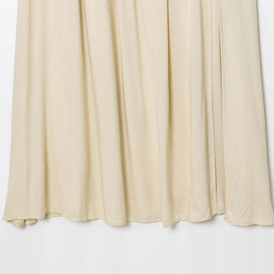 Damen Maxi-Rock mit Taillengürtel und Faltenwurf EB