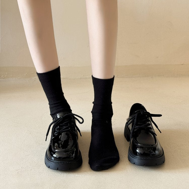 Damen modische Sneaker mit robustem Sohlenprofil und elegantem Design EB