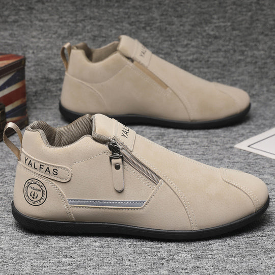 Damen Elegante und bequeme Stiefeletten mit Reißverschluss EB