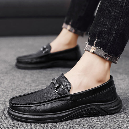 Herren elegante Mokassins mit modischem Design und dämpfender Sohle EB