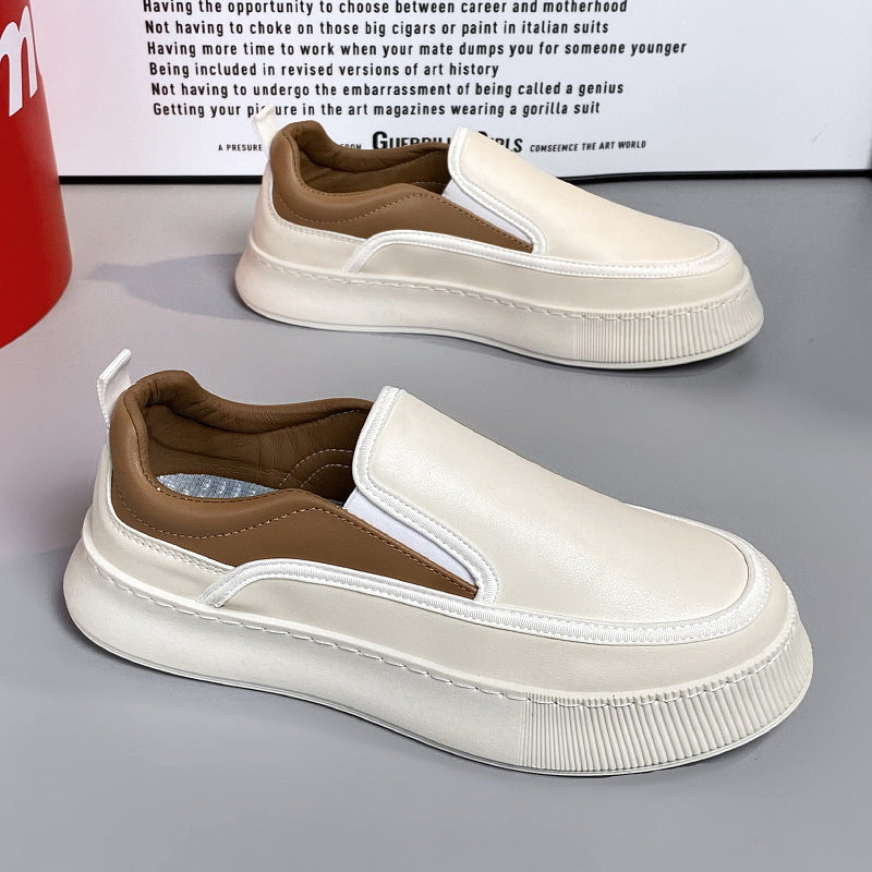 Damen Bequeme Slip-On Sneaker mit modischem Design und flexibler Laufsohle EB
