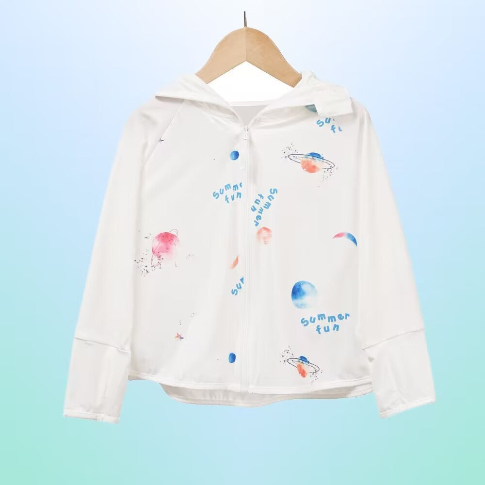 Damen Leichte UV-Schutzjacke mit Kapuze EB