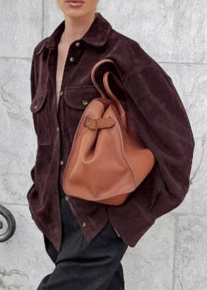 EB | Chic - Wildleder Overshirt