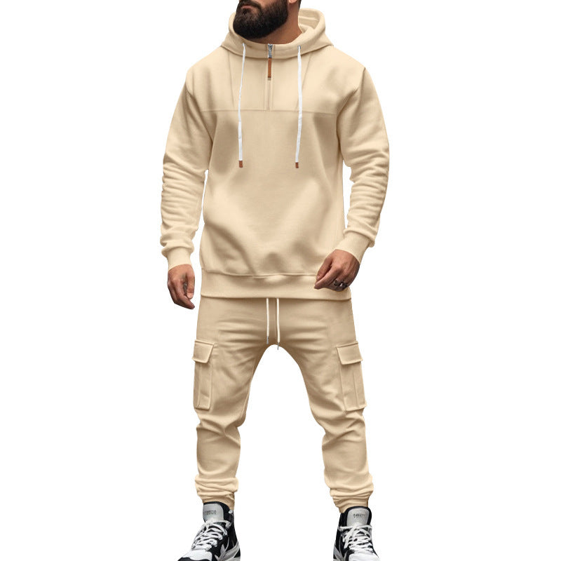 Herren Kapuzen-Sportanzug mit modernem Schnitt und praktischen Taschen EB