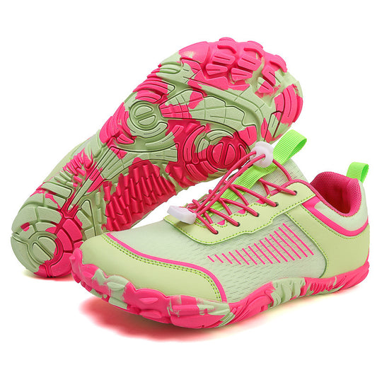 Damen Sportliche Wassersportschuhe mit rutschfester Sohle und atmungsaktiver Mesh-Oberfläche EB