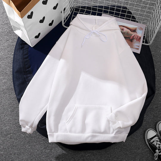 Unisex nan weicher Oversize-Kapuzenpullover mit hohem Kapuzenkragen und Kängurutasche EB