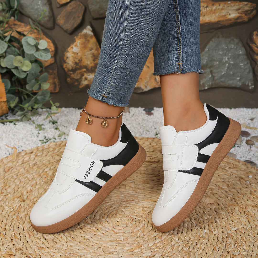 Damen Sneakers mit praktischem Klettverschluss und modischem Design EB