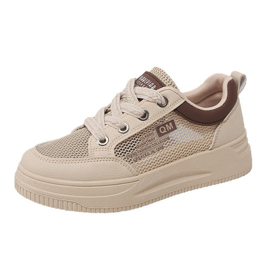 Damen Atmungsaktive Freizeitsneaker mit modischen Netzdetails EB