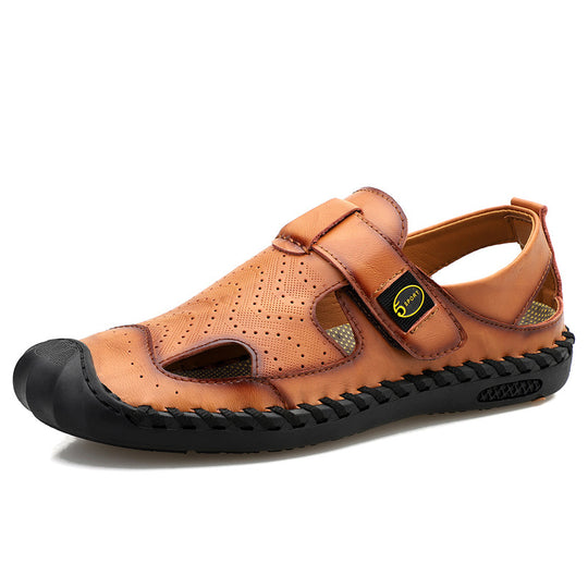 Herren Freizeitliche Sandalen mit rutschfester Sohle und atmungsaktiven Einsätzen EB