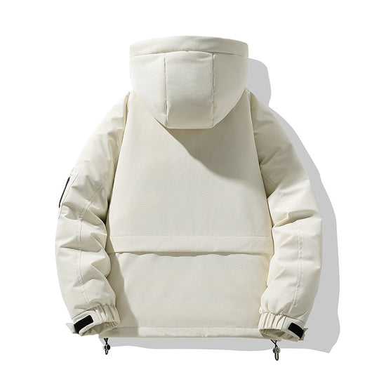 Damen isolierte Multifunktionsjacke mit verstellbarem Kapuzensystem und praktischen Taschen EB