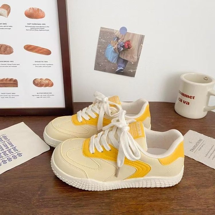 Damen Sportliche Sneakers mit dämpfender Sohle und atmungsaktiver Mesh-Oberfläche EB
