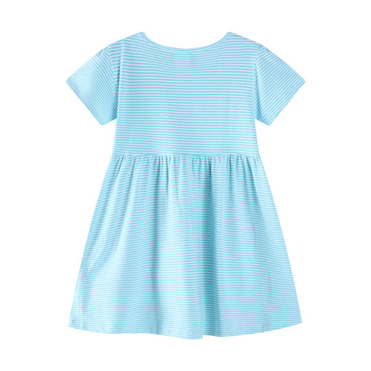 Mädchen Freizeitkleid mit tierischem Motiv EB