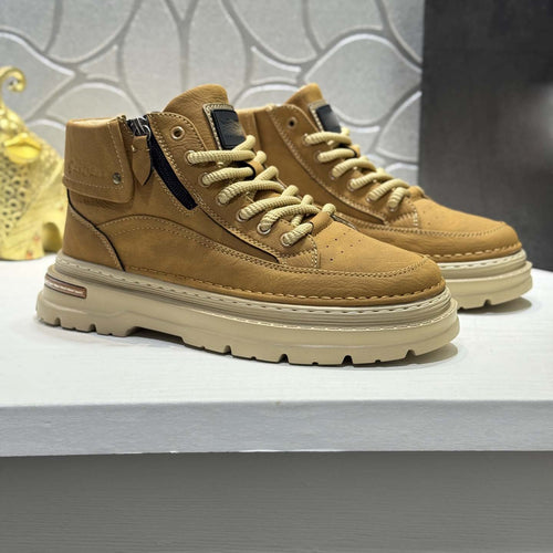 Damen modische Schnürboots mit bequemer Laufsohle von EB