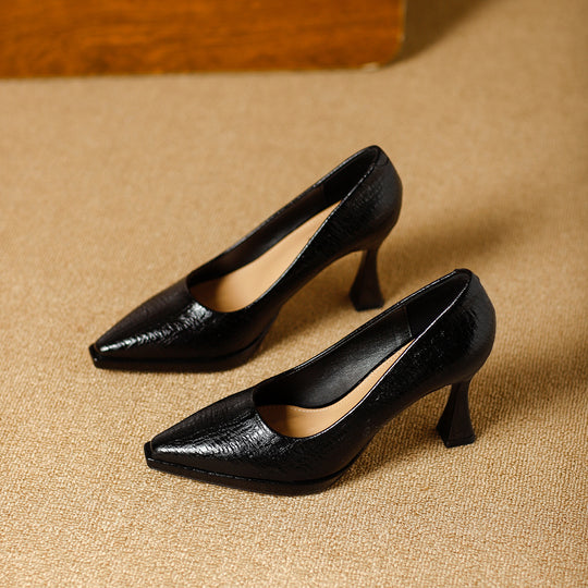 Damen elegante Spangenpumps mit modischem Blockabsatz EB