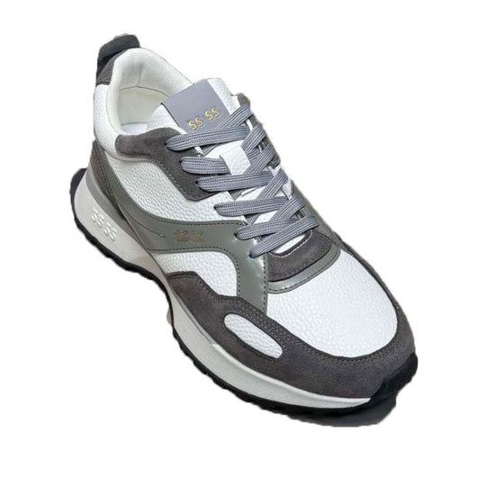Damen Sportliche Freizeit Sneakers mit atmungsaktiver Mesh-Oberfläche und dämpfender Sohle EB